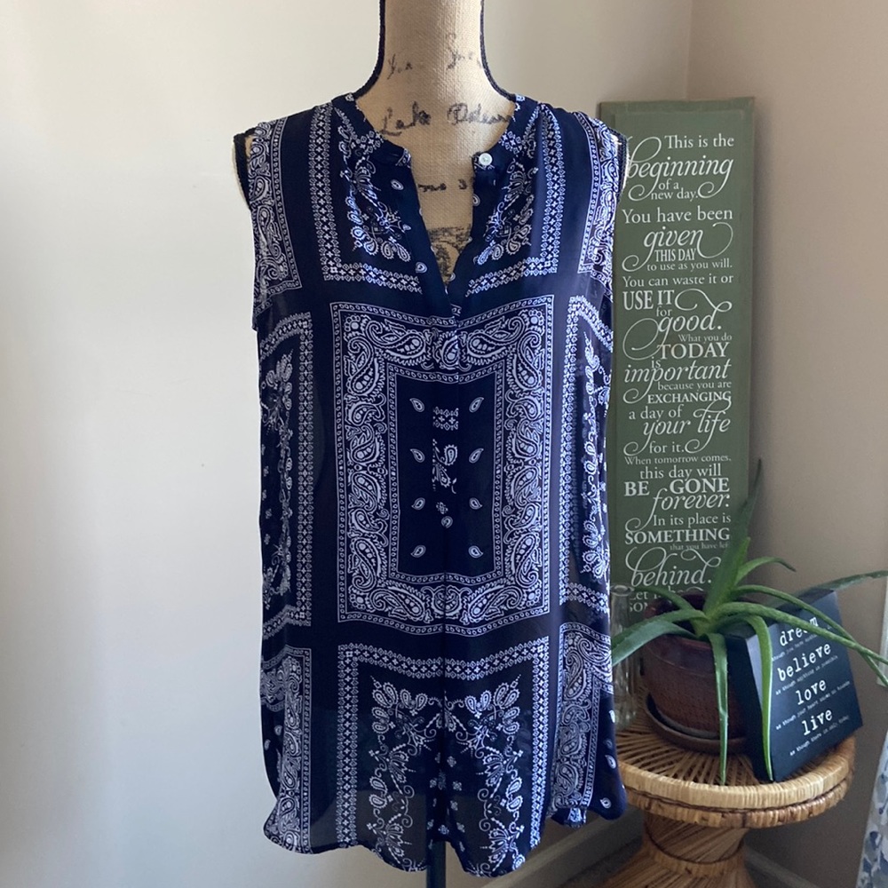 Banana Republic Sheer Tunic
